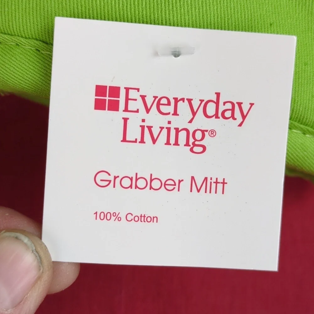 Everyday Living Green Grabber Mitt